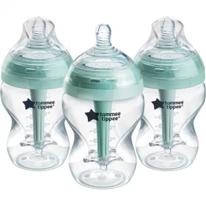 Tommee Tippee Advanced Anti-Colic dojčenská fľaša anti-colic samosterilizačný Slow Flow 0m+ 3x260 ml