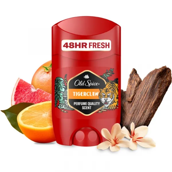 Old Spice Tigerclaw tuhý dezodorant pre mužov 50 ml