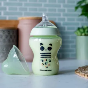 Tommee Tippee Closer To Nature Anti-colic Pip the Panda dojčenská fľaša Slow Flow 0m+ 260 ml
