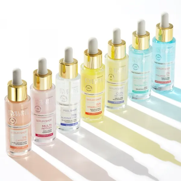 Eveline Cosmetics Serum Shot 0,2% Retinol nočné sérum proti vráskam 30 ml