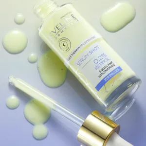 Eveline Cosmetics Serum Shot 0,2% Retinol nočné sérum proti vráskam 30 ml