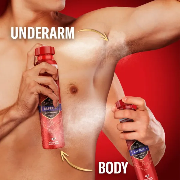 Old Spice Captain dezodorant v spreji 250 ml