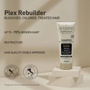 Alfaparf Milano Il Salone Milano Plex Rebuilder ochranný šampón na odfarbené, farbené a chemicky ošetrené vlasy 250 ml