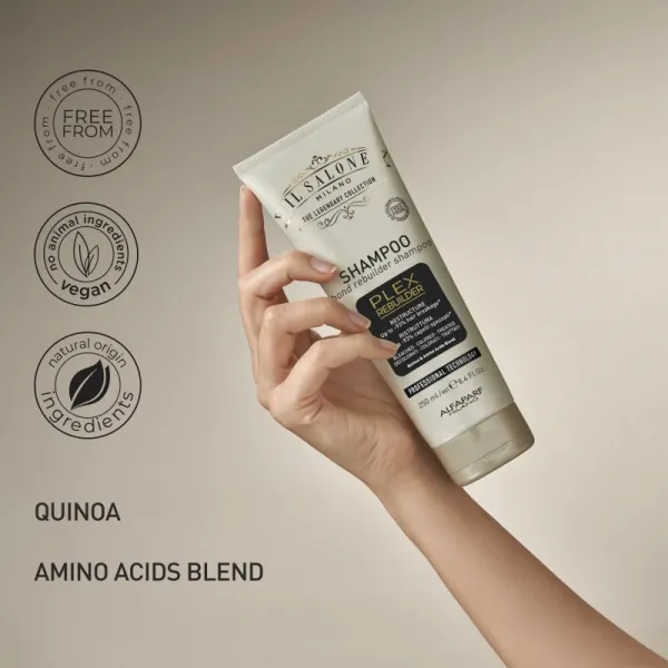 Alfaparf Milano Il Salone Milano Plex Rebuilder ochranný šampón na odfarbené, farbené a chemicky ošetrené vlasy 250 ml