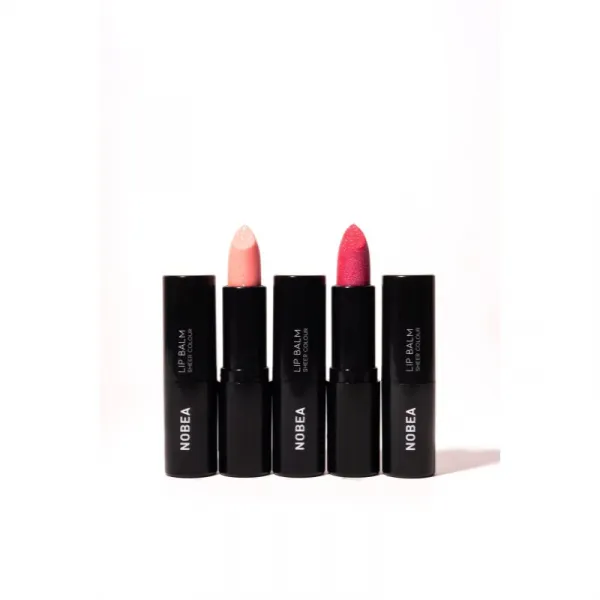NOBEA Day-to-Day Lip Balm hydratačný balzam na pery odtieň Crystal red 3 g