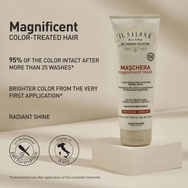 Alfaparf Milano Il Salone Milano Magnificent maska pre farbené vlasy 250 ml
