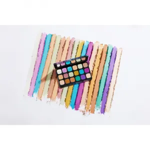 Makeup Revolution Forever Flawless paletka očných tieňov odtieň Desert Desire 18 x 1.1 g