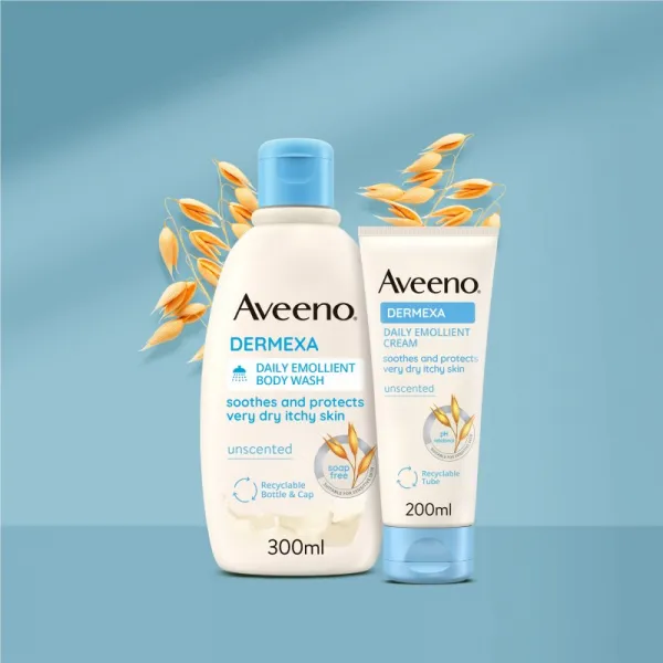 Aveeno Dermexa Daily Emollient Body Wash upokojujúci sprchový gél 300 ml