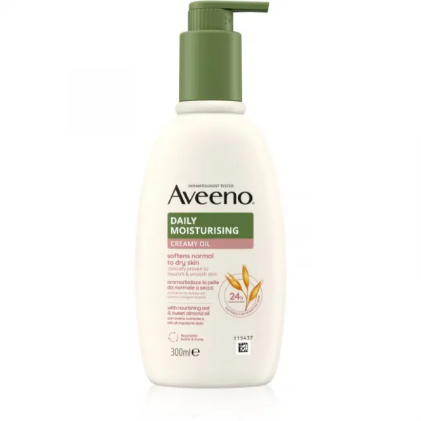 Aveeno Daily Moisturising Softens Dry Skin jemné telové mlieko 300 ml