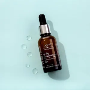 Apis Natural Cosmetics TerApis 40% Mandelic Acid vyhladzujúce exfoliačné sérum proti nedokonalostiam pleti 30 ml
