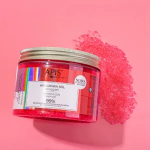 Apis Natural Cosmetics Watermelon Refreshment soľ do kúpeľa 650 g