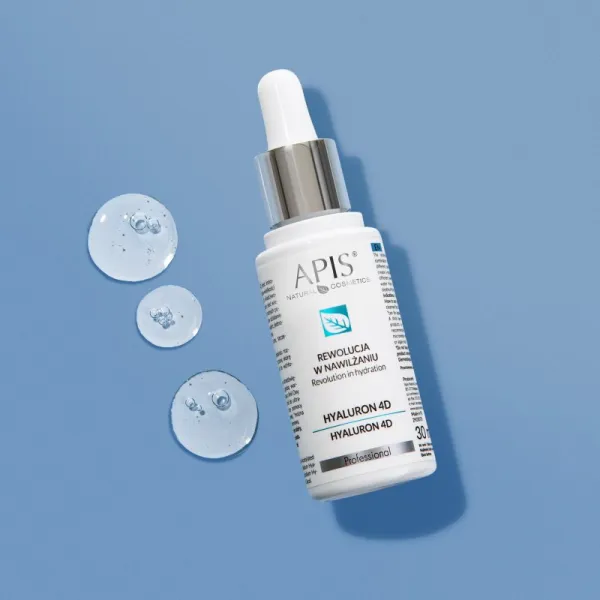 Apis Natural Cosmetics Revolution In Hydration Hyaluron 4D hyalurónové sérum pre dehydratovanú suchú pleť 30 ml