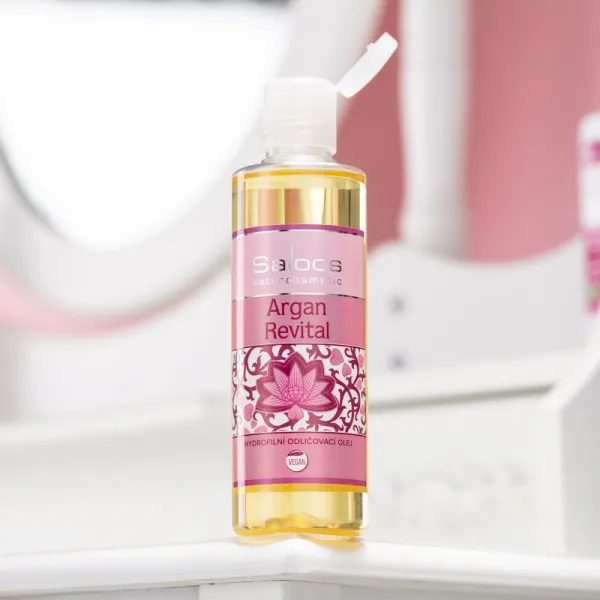 Saloos Make-up Removal Oil Argan Revital čistiaci a odličovací olej 200 ml
