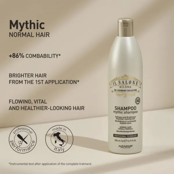 Alfaparf Milano Il Salone Milano Mythic šampón pre normálne až suché vlasy 500 ml