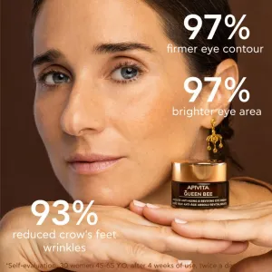 Apivita Queen Bee Eye Cream intenzívny očný krém proti vráskam 15 ml