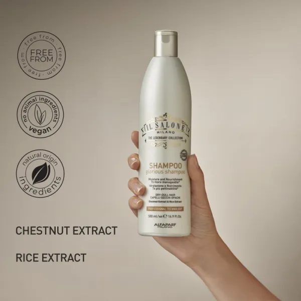 Alfaparf Milano Il Salone Milano Glorious vyživujúci šampón pre poškodené vlasy 500 ml