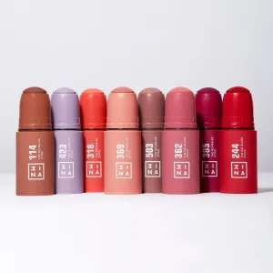3INA The No-Rules Stick multifunkčná ceruzka na oči, pery a tvár odtieň 362 - Pink 5 g