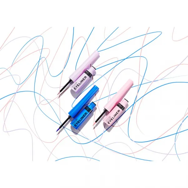 Revolution Relove Dip precízna tekutá očná linka odtieň Blue 5 ml