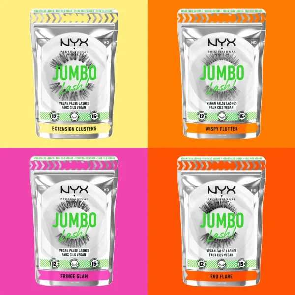 NYX Professional Makeup Jumbo Lash! umelé mihalnice typ 03 Wispy Flutter