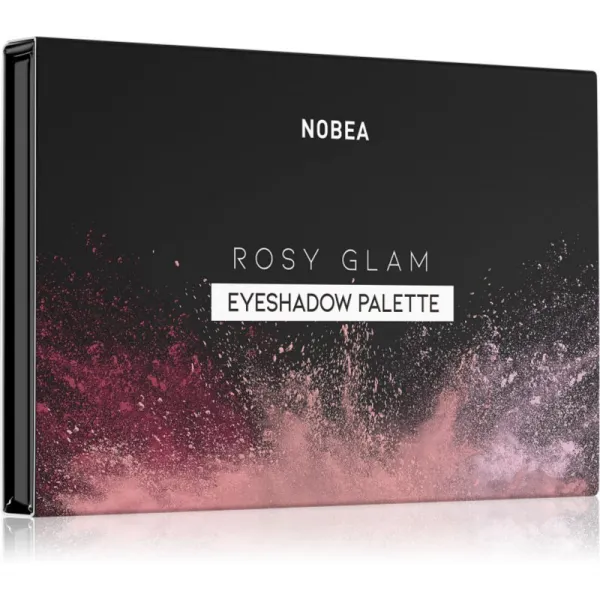 NOBEA Day-to-Day Rosy Glam Eyeshadow Palette paletka očných tieňov 24 g