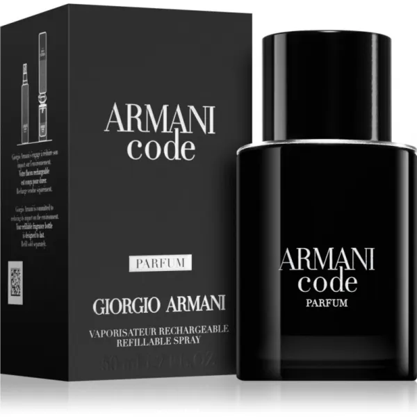Armani Code Parfum parfém plniteľný pre mužov 50 ml