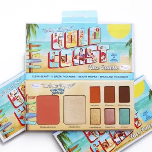 theBalm Voyage Gold Coast paletka na tvár 10 g