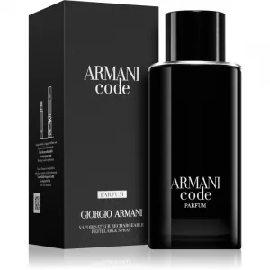 Armani Code Parfum parfém plniteľný pre mužov 125 ml