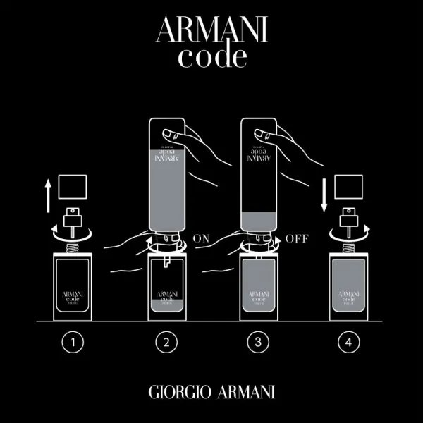 Armani Code toaletná voda náhradná náplň pre mužov Refill 150 ml