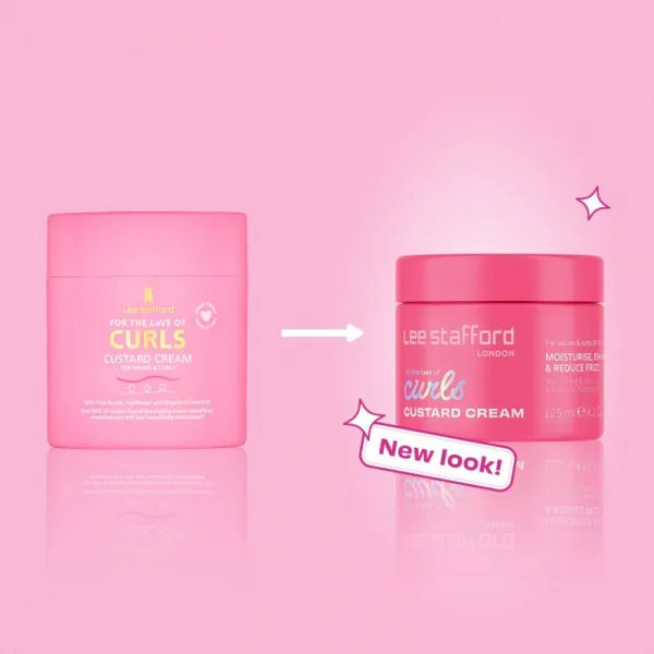 Lee Stafford For The Love Of Curls Custard Cream stylingový krém pre definíciu vĺn 125 ml