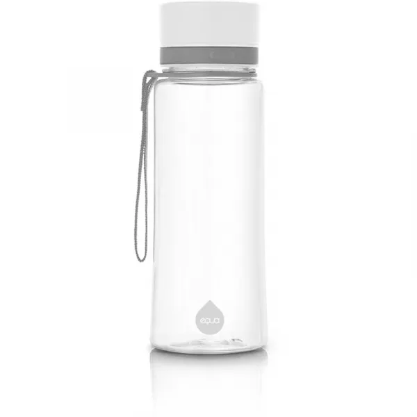 Equa Plain fľaša na vodu farba White 600 ml
