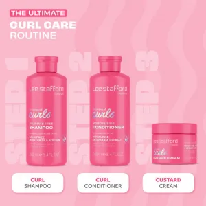 Lee Stafford For The Love Of Curls Custard Cream stylingový krém pre definíciu vĺn 125 ml