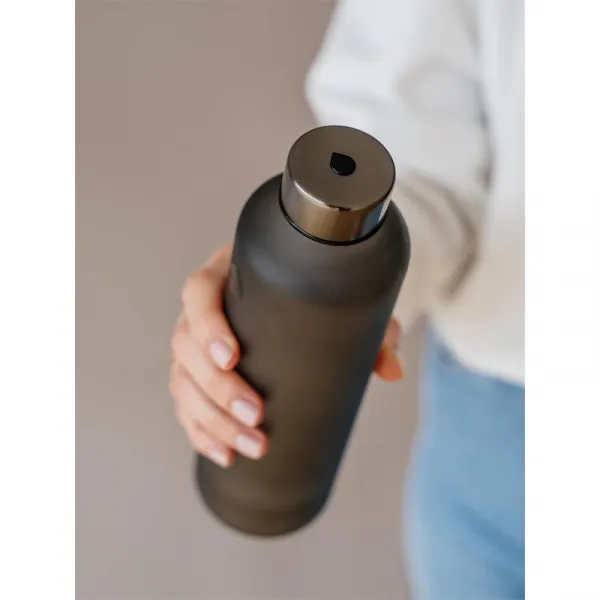 Equa Mismatch sklenená fľaša na vodu farba Ash 750 ml