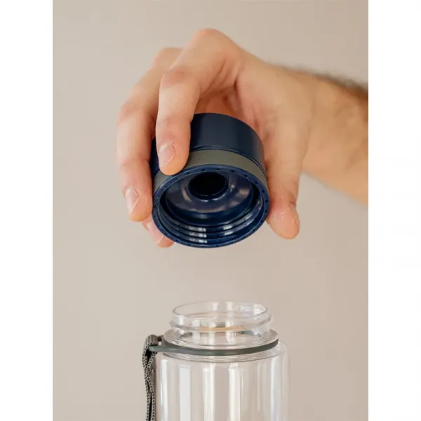 Equa Plain fľaša na vodu farba Blue 600 ml