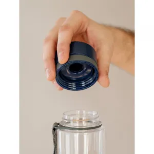 Equa Plain fľaša na vodu farba Blue 600 ml