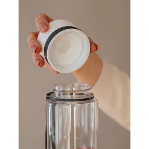 Fľaša EQUA Plain White, 600 ml