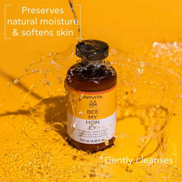 Apivita Bee My Honey Shower Gel hydratačný sprchový gél 250 ml