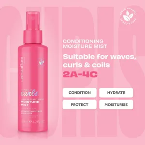 Lee Stafford For The Love Of Curls Leave In Conditioning Moisture Mist bezoplachový kondicionér v spreji pre kučeravé vlasy 150 ml