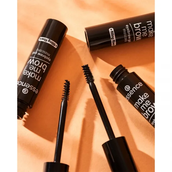 essence Make Me Brow gél na obočie odtieň 06 Ebony Brows 3,8 ml
