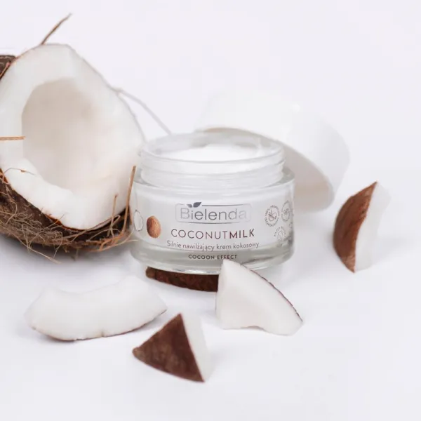 Bielenda Coconut Milk hydratačný krém na tvár s kokosom 50 ml