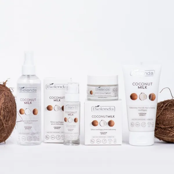 Bielenda Coconut Milk hydratačný krém na tvár s kokosom 50 ml