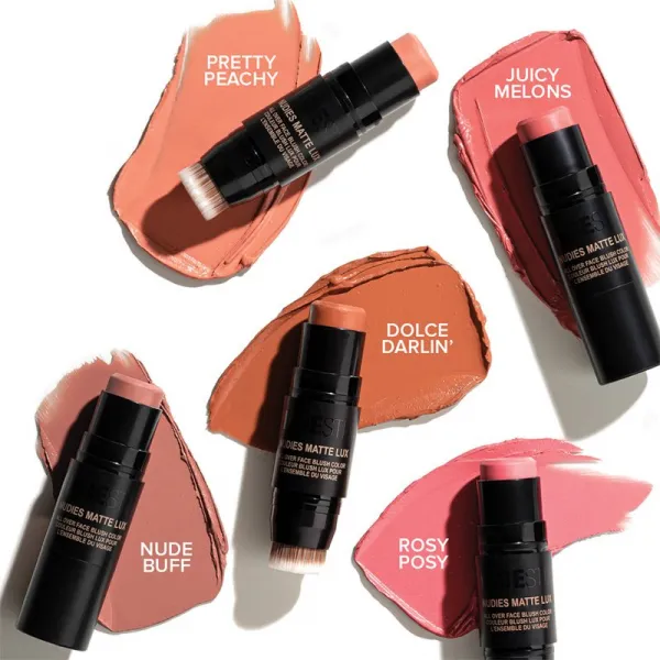 Nudestix Nudies Matte Lux multifunkčné líčidlo na oči, pery a tvár odtieň Dolce Darlin' 7 g