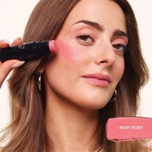 Nudestix Nudies Matte Lux multifunkčné líčidlo na oči, pery a tvár odtieň Rosy Posy 7 g