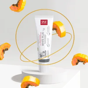 Splat Professional White Plus bioaktívna zubná pasta pre šetrné bielenie a ochranu zubnej skloviny 100 ml