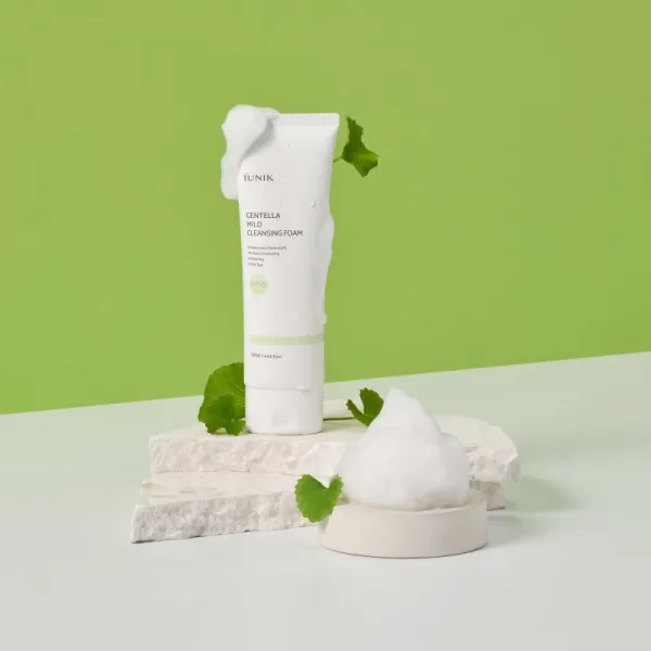 iUnik Centella jemný čistiaci penivý krém 120 ml