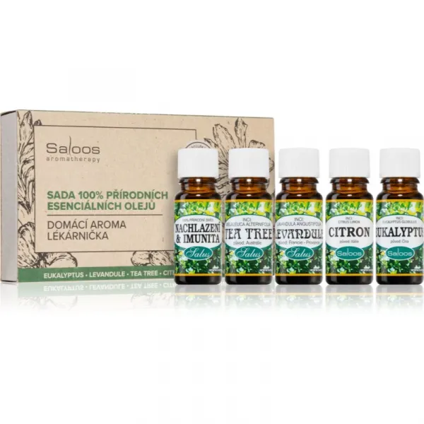 Saloos Aromatherapy Home Aroma Aid Kit sada s esenciálnymi olejmi