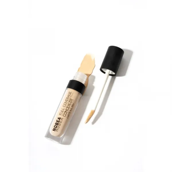 NOBEA Day-to-Day Full Coverage Concealer tekutý korektor 03 Light beige 7 ml