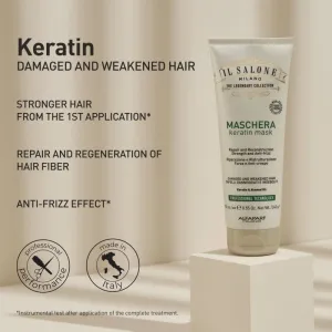 Alfaparf Milano Il Salone Milano Keratin obnovujúca maska pre poškodené vlasy 250 ml