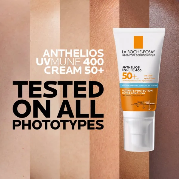 La Roche-Posay Anthelios UVMUNE 400 denný ochranný krém SPF 50+ 50 ml