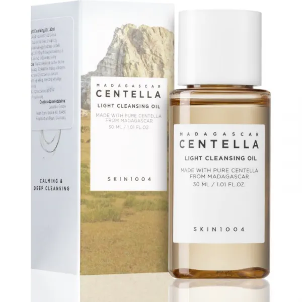 SKIN1004 Madagascar Centella Light Cleansing Oil čistiaci a odličovací olej s upokojujúcim účinkom 30 ml