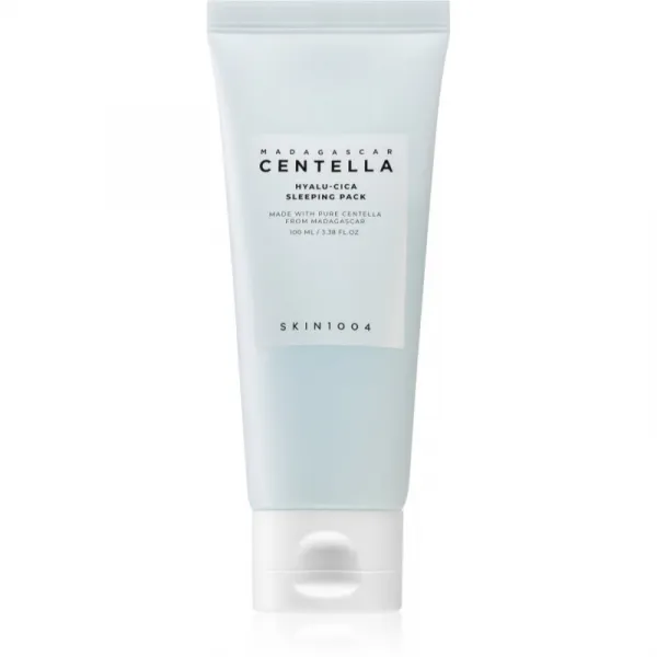 SKIN1004 Madagascar Centella Hyalu-Cica Sleeping Pack zdokonaľujúca a hydratačná maska na noc pre vypnutie pleti 100 ml